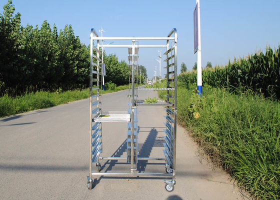 주방 용기 SGS 316L 0.8 밀리미터 스테인레스 강 식량 손수레