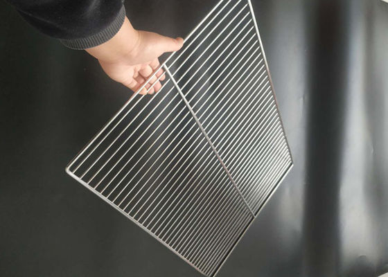 과일을 위한 58x78cm 크기 음식 급료 304 스테인리스 건조용 메시 쟁반