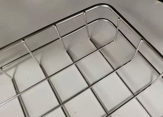 좋은 가격 40X25CM 굽기 도넛을 위한 음식 급료 304 스테인리스 스크린 쟁반 온라인으로